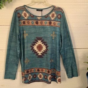Long Sleeve lightweight Top by Just Fashion Now. Size L.